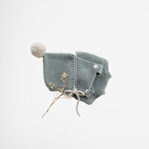 Knitted Jumper with Hat