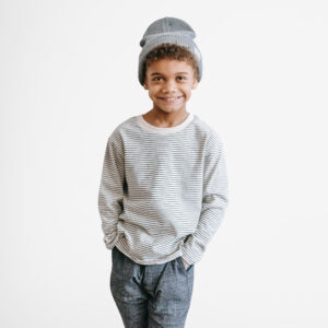 Striped Cotton Sweater